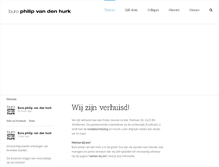 Tablet Screenshot of burophilipvandenhurk.nl